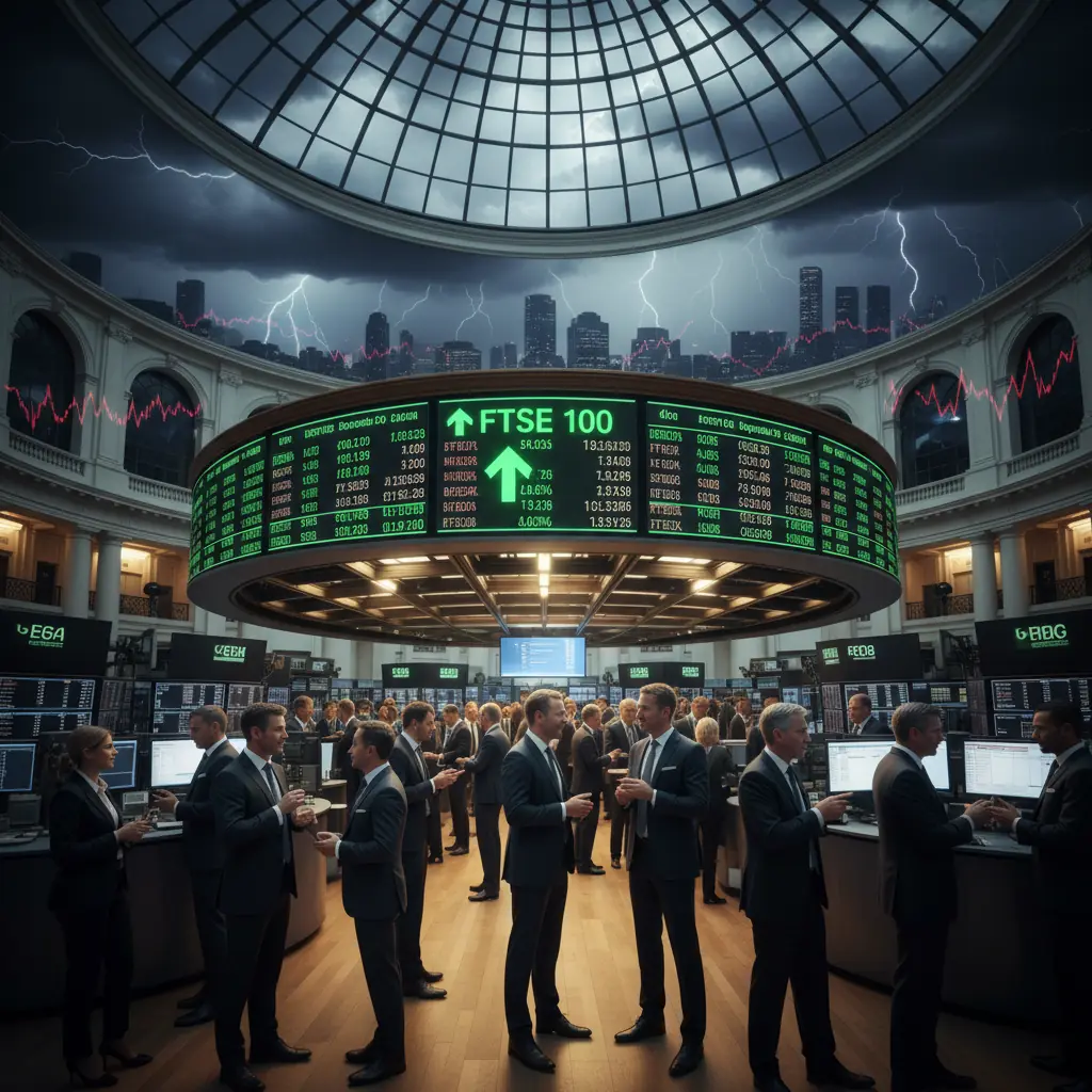 ה-FTSE 100 עולה ב-0.42% כשאירופה מתלבטת: למה לונדון שונה