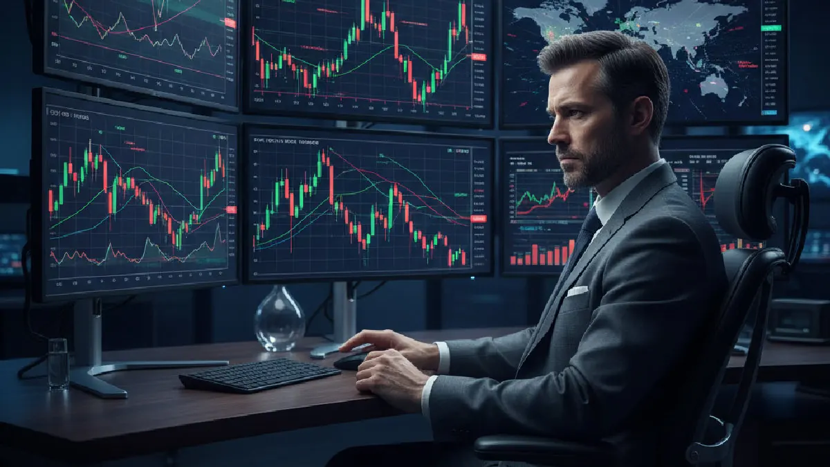 S&P 500 מתחת לממוצע 50 הימים והברנט ב-95.74 דולר: איך קוראים תמיכה וממוצעים נעים