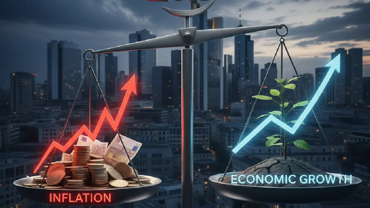 ה-ECB העלה ריבית לראשונה מאז 2023, ל-2.25%, והשאיר פתח להעלאות נוספות: אינפלציה של 3.2% וצמיחה של 0.8%