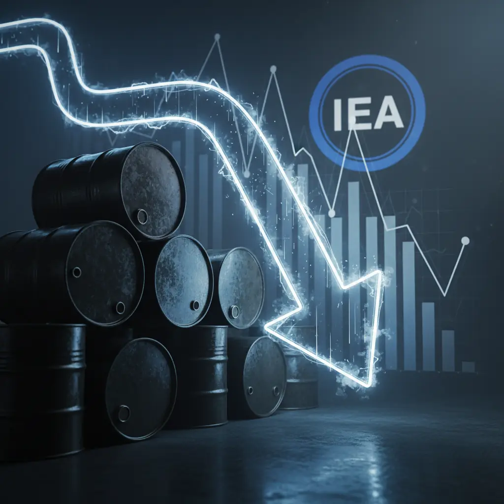 ה-IEA הורידה את תחזית הביקוש לנפט ל-850 אלף חביות ביום; הברנט ירד ל-69.80 דולר