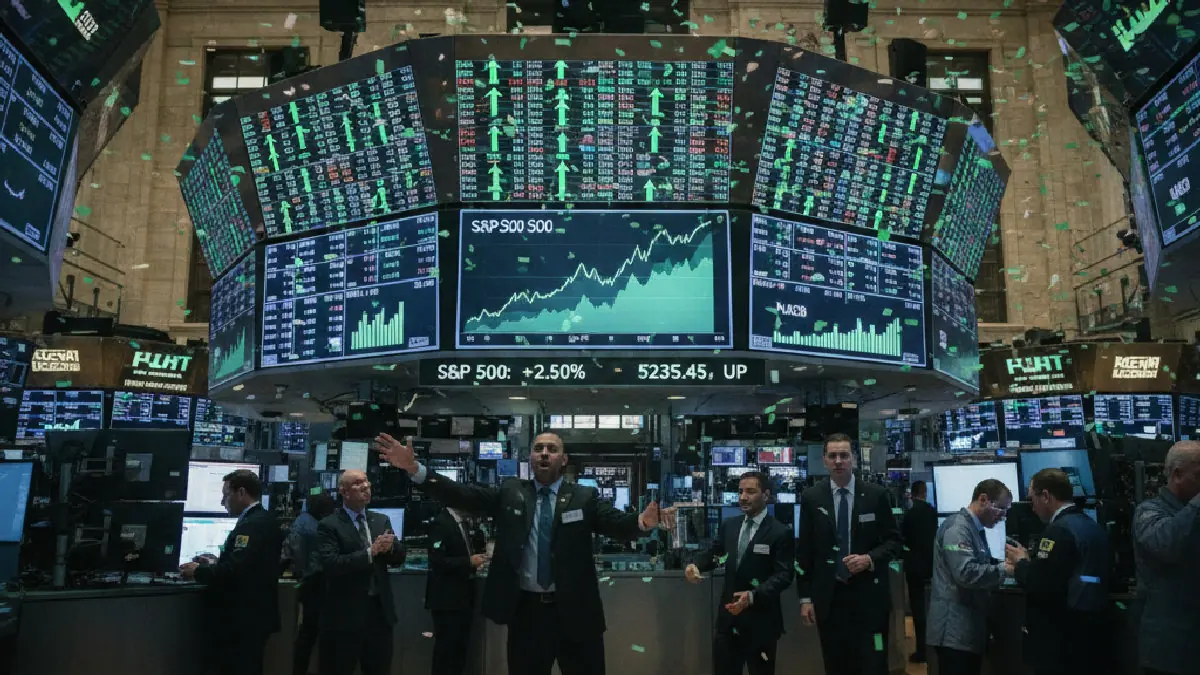 ה-S&P 500 חזר לתשואה חיובית ב-2026: עלייה של 8.6% מהשפל של 30 במרץ