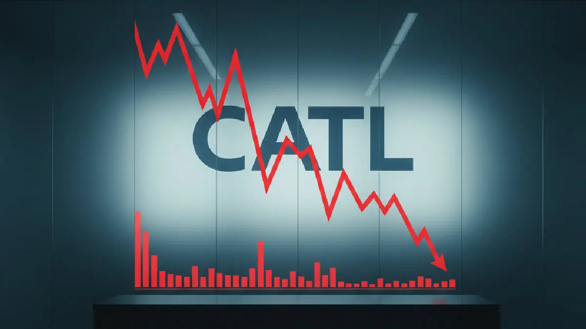 CATL מגייסת 39.2 מיליארד דולר הונג קונגי (כ-5 מיליארד דולר), והמניה יורדת ב-6.8%